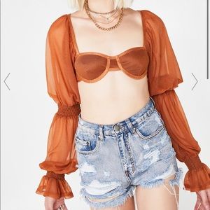 ZYA COGNAC LOLITA TOP